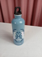 SIGG Swiss Made Isolierflasche Blau mit 2 Pfauen