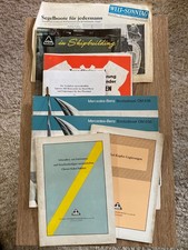 8tlg Konvolut Segelboote VDM Shipbuilding DIESELmotoren BOOTSDIESEL Mercedes uvm