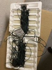 Weihnachtslichterkette mit Christbaum-Kerzen - Warmweiß