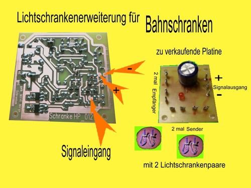 Lichtschrankenerweiterung