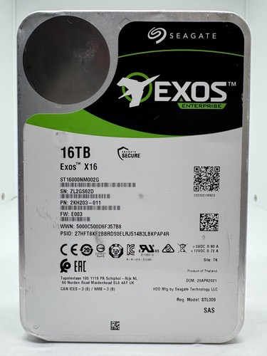 Seagate exos x16 - seagate,