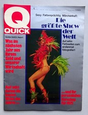 Kult-Illustrierte QUICK, Nr. 1 vom 1. 1. 1975, Inhalt siehe Angebotsbild 2