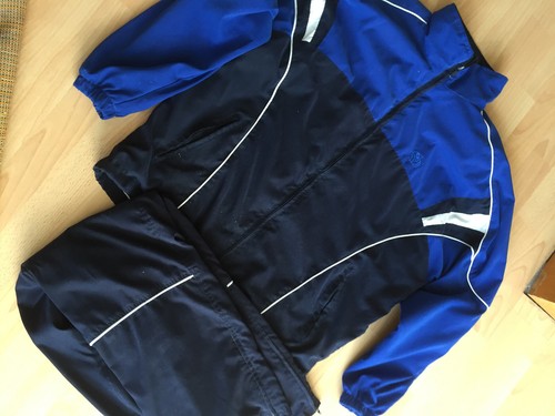 Blauer hosenanzug m - blauer,