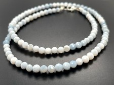 KETTE SILBERFARBEN KARABINER MIT OWYHEE OPAL SCHMUCKJAGD