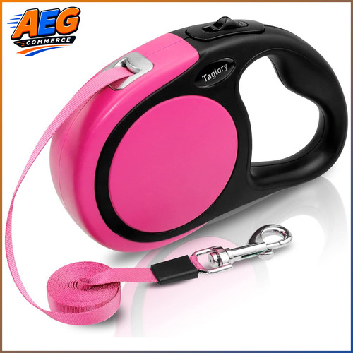 Hundeleine rollleine rosa - 5m,