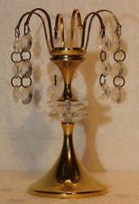 Kerzenständer aus Messing von*Weinfurtner Gold Crystal* 14 cm hoch 