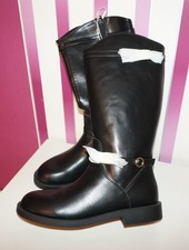 ZARA Stiefel GR 38 Schwarz Neu