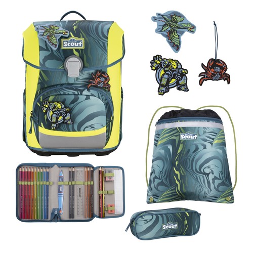 Scout schulranzen set neo - scout, schulranzen-set
