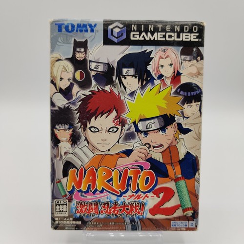 Nintendo gamecube naruto - gamecube, 2
