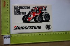 Alter Aufkleber Auto Motorrad WinterReifen Werkstatt BRIDGESTONE F 3000 Racing