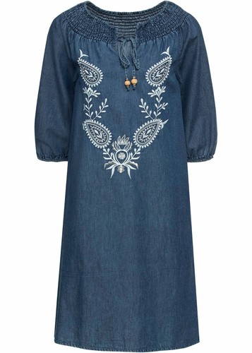 Jeanskleid dark blue - jeanskleid, 36