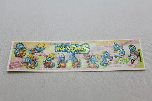 Beipackzettel happy dinos - x,