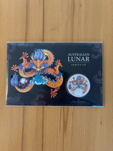 Lunar iii drache 1oz - drache, farbig