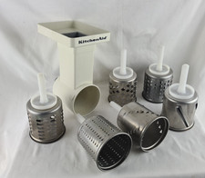 KitchenAid Gemüseschneider mit 6 verschiedenen Trommeln / Einsätzen