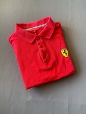 Ferrari poloshirt rot - ferrari,