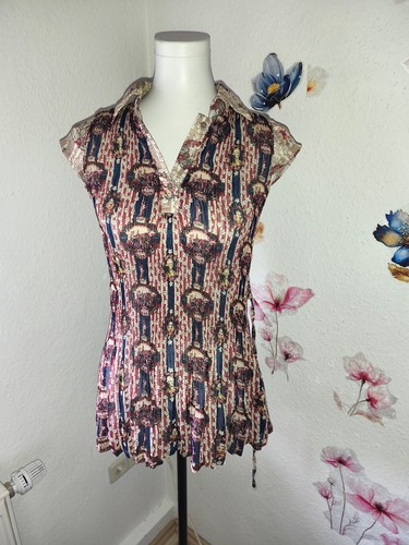 100 seide bluse - , gr