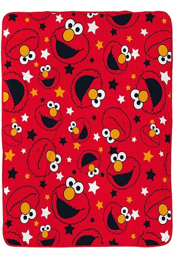 Sesamstraße fleecedecke elmo - sesamstraße,