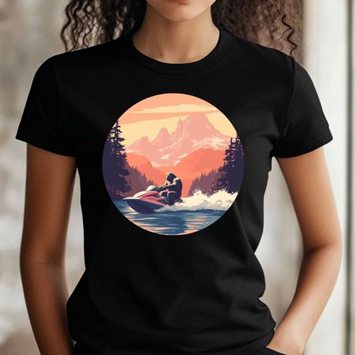 Frauen shirt bigfoot - frauen, t-shirt