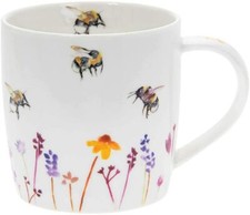 Busy Bees Tasse Blumenmuster