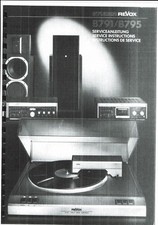 Revox  Service Manual für B 791 / 795 mehrsprachig Copy