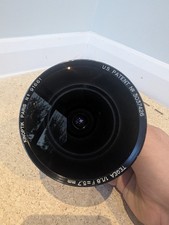 Kinoptik TEGEA 5.7mm f1.8 Cinema Objektiv mit Haube und Flightcase.