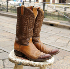 Vintage Tony Lama Texano Leder