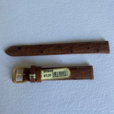 Uhrenarmband  Straussenleder