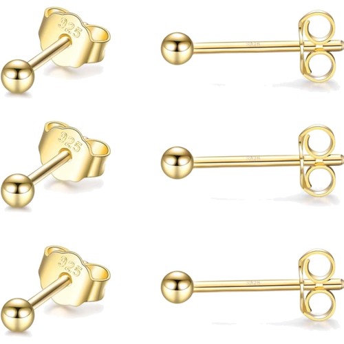 Ohrstecker gold set - ohrstecker, 14k