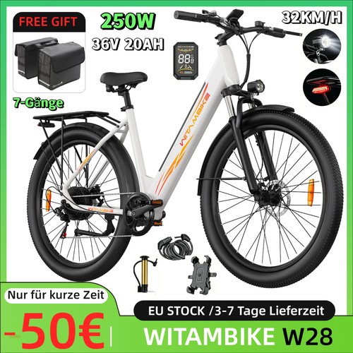 Zoll elektrofahrrad 250w - 29,