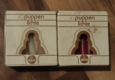 40 Puppenlichte weiß und rot - Kierer - Weihnachtsdeko - gebraucht