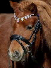 Trense verona leder glitzer - leder,