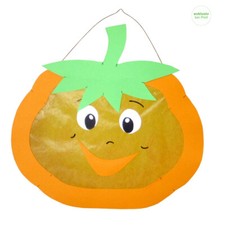 4 x Laterne Kürbis St. Martin