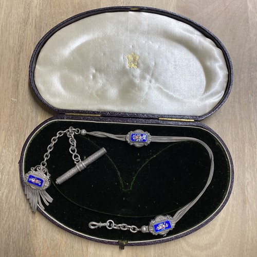 Silber chatelaine albertina - silber,