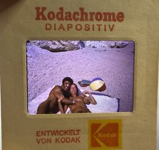 Vintage-Dia Natur Frau Kunst