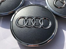 4x Original Audi A4 Radnabendeckel Radkappendeckel Rad Felgen Deckel Radzier