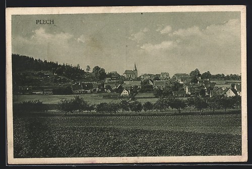 Plech teilansicht mit - mit, kirche