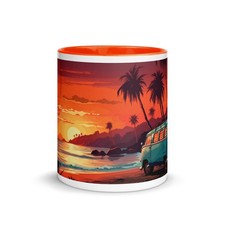 Tasse mit farbiger Innenseite