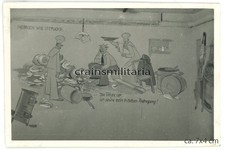 Orig. Foto Karikatur Wandbild