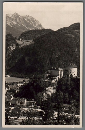 Kufstein festung geroldseck - ak,