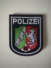 Polizei Patch Abzeichen Landeswappen NRW Nordrhein-Westfalen SEK BFE BPH Klett