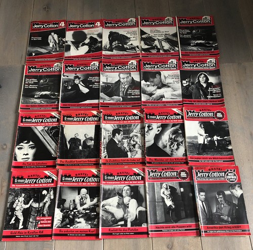 40x bastei jerry cotton - jerry,