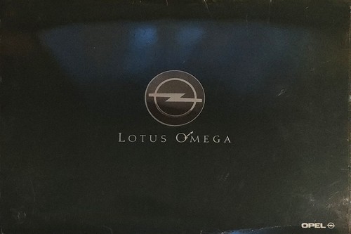 Opel lotus omega bildermappe - opel,