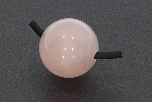Rosenquarz kugel schmuck - rosenquarz,
