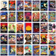 Sega mega drive - mega, spiele-wahl