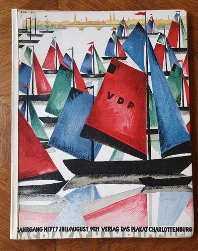 Zeitschrift das plakat heft - zeitschrift, plakat,