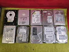 10x Alte 3,5 Festplatten