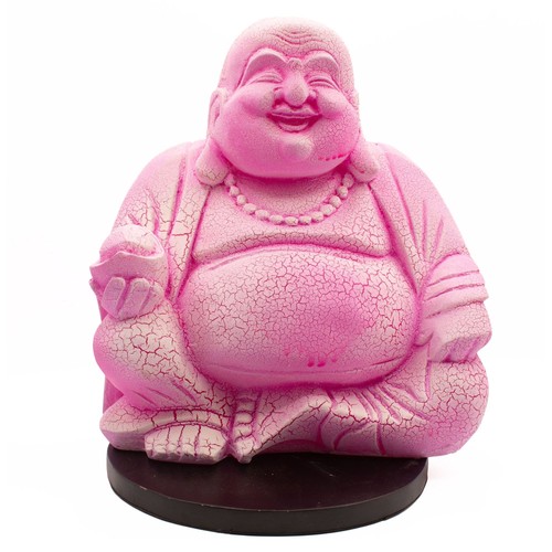 Lachende buddha lampe - lachende,