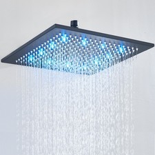 LED Duschkopf Edelstahl