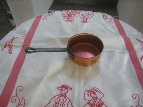 Kleiner kupfertopf stieltopf - kleiner,