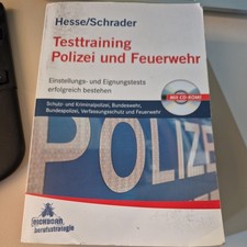 Testtraining Polizei und